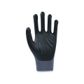 Gants à main de nitrile de nylon anti-glissade HESPAX